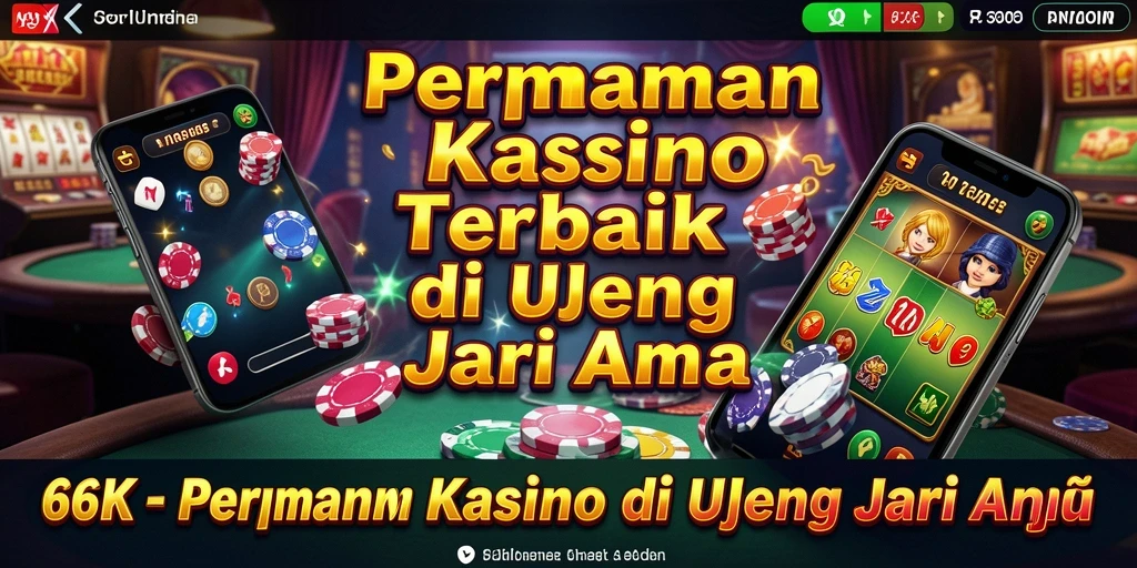 Tampilan permainan kasino yang mendebarkan dan menghibur di aplikasi 66K.
