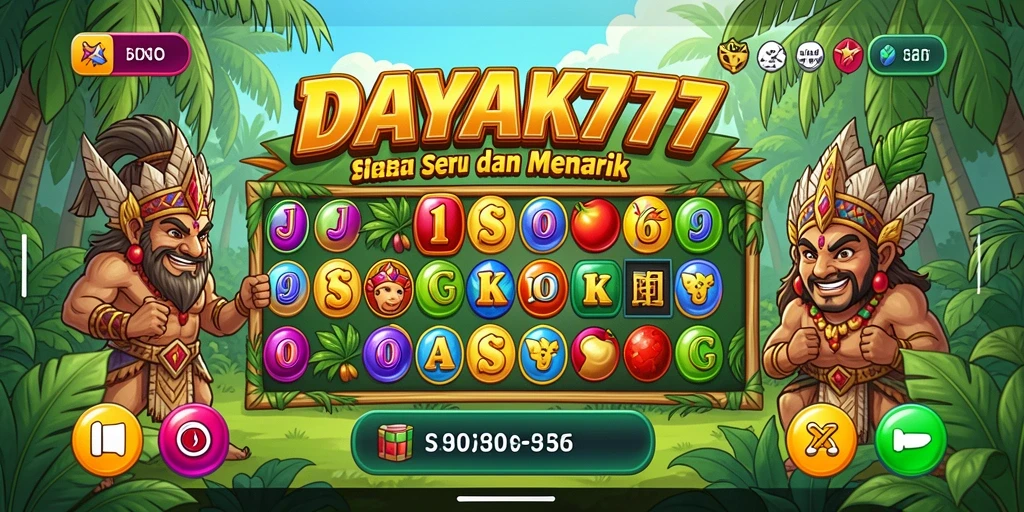 Gameplay seru dari DAYAK777 yang memikat pemain Bingo.