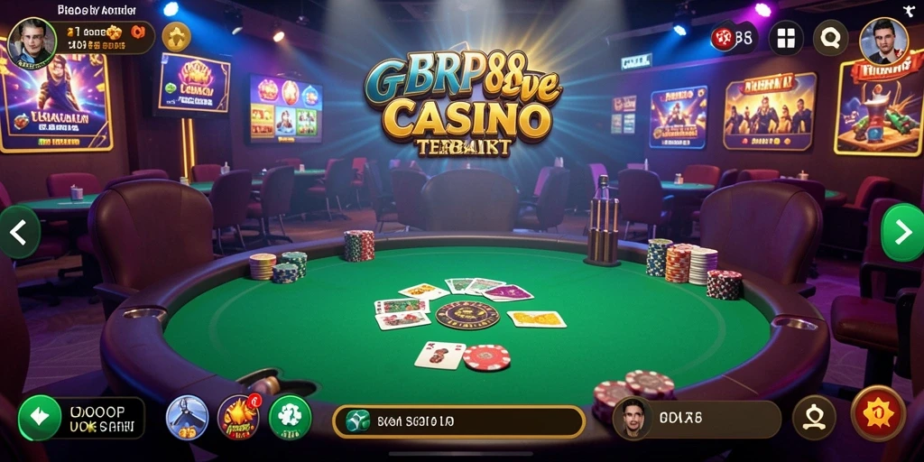 Gameplay Live Casino FBRP88 menampilkan dealer profesional dan suasana yang mendebarkan.