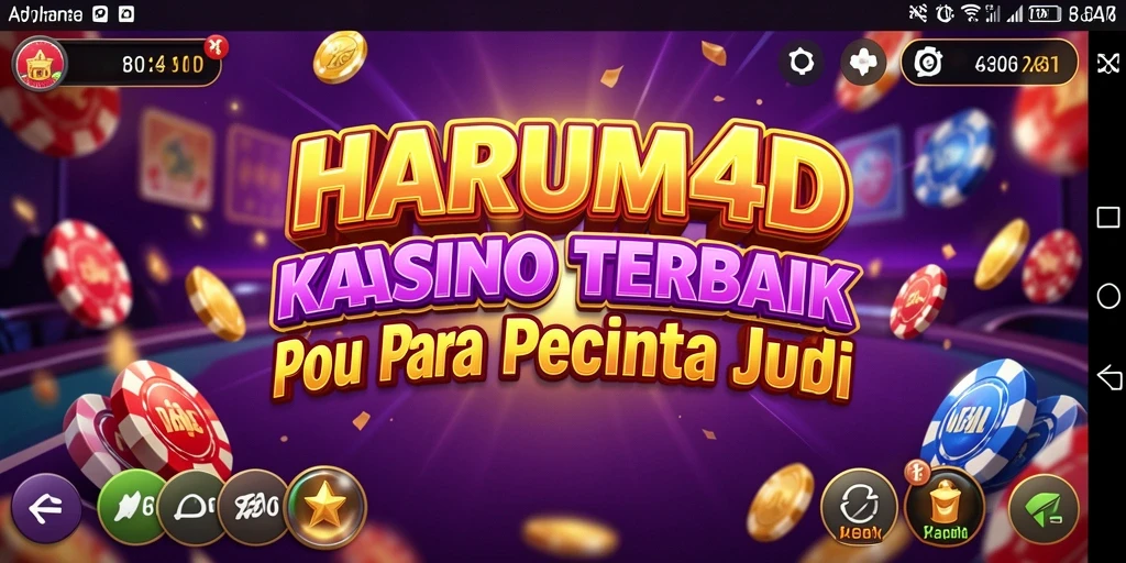 Pengalaman bermain Kasino yang mengasyikkan di HARUM4D.