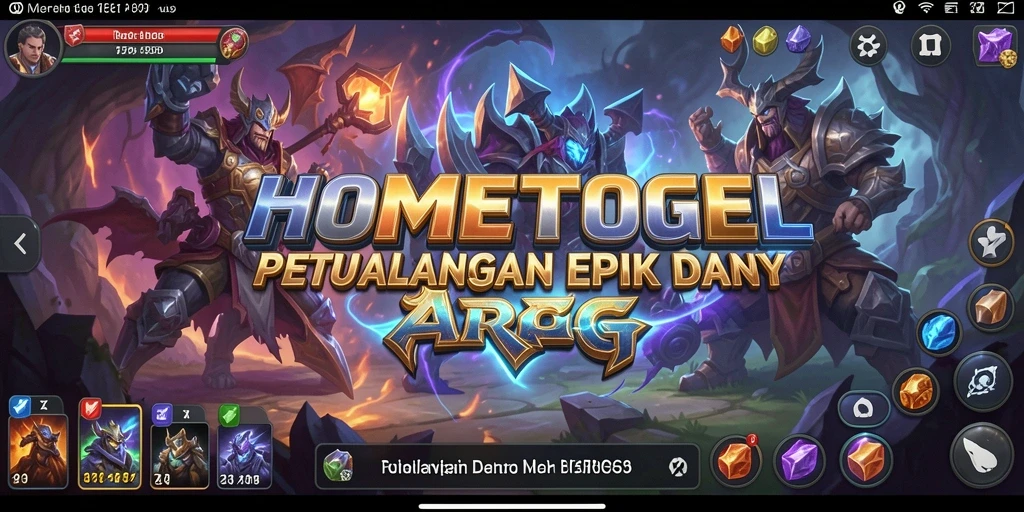 Tampilkan gameplay seru dari HOMETOGEL ARPG.
