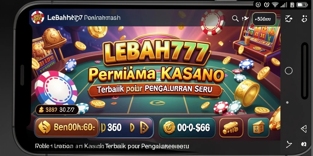Tampilan gameplay menegangkan di LEBAH777 saat pemain bersaing untuk menang.