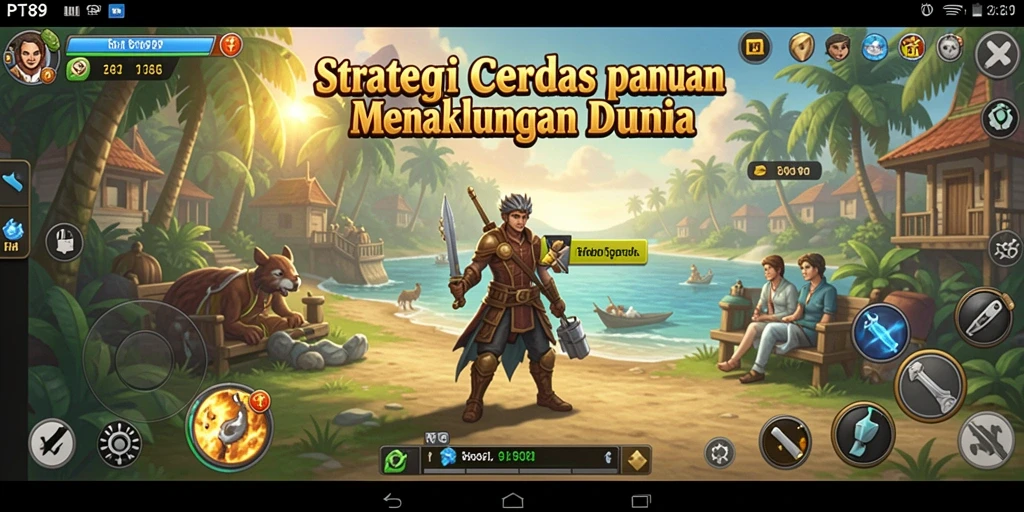 Screenshot gameplay PT89 menampilkan aksi strategis yang mendebarkan.
