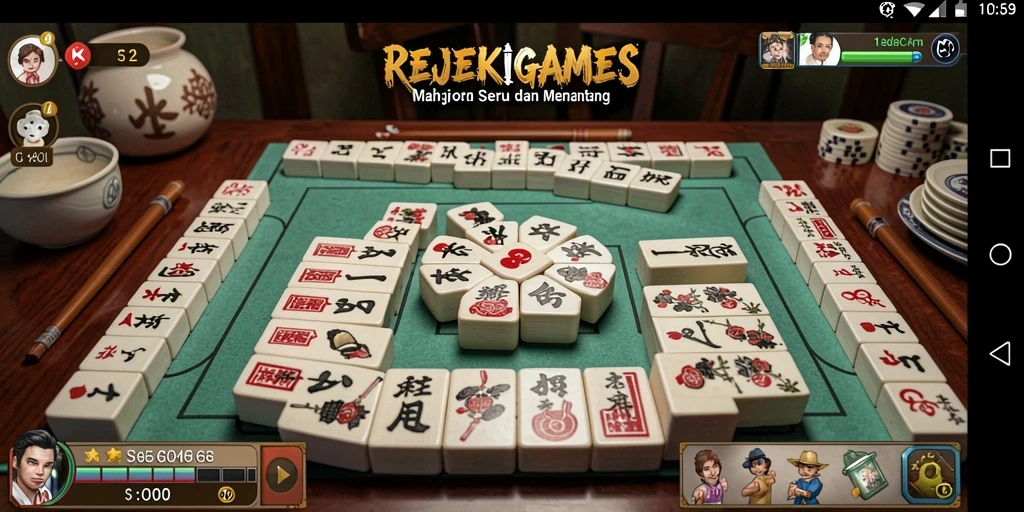 Tangkapan layar gameplay REJEKIGAMES yang menarik dan seru.