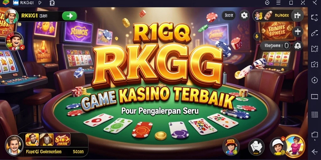 Tampilan menarik dari gameplay Kasino RKGG yang seru.