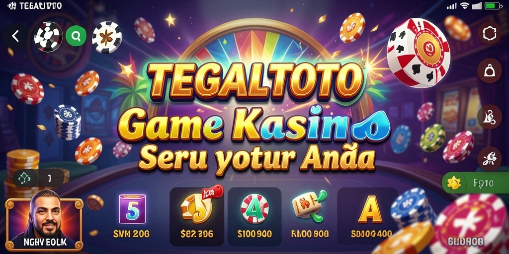 Screenshot utama TEGALTOTO menampilkan gameplay menarik dari permainan Kasino.