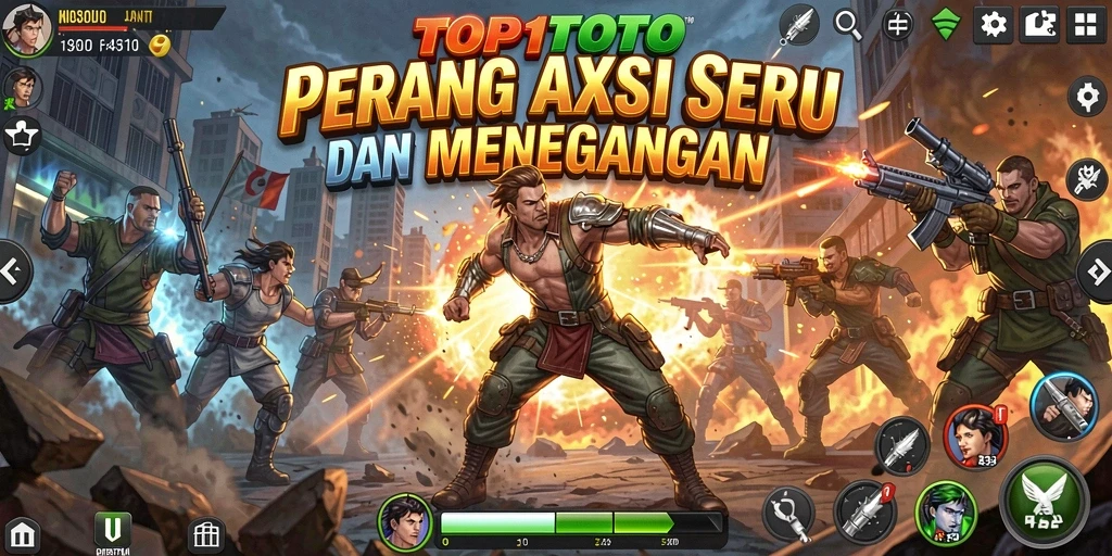 Tangkapan layar gameplay menunjukkan aksi mendebarkan di dalam TOP1TOTO.